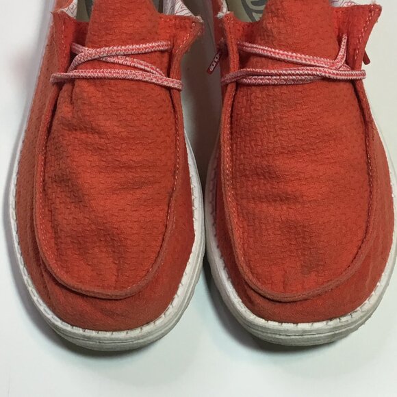 Hey Dude Aztec, Red Wendy Woman’s Size 10 - Picture 5 of 9